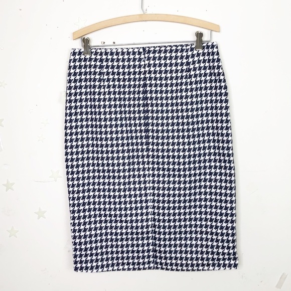 TALBOTS tweed houndstooth pencil skirt - Picture 6 of 10